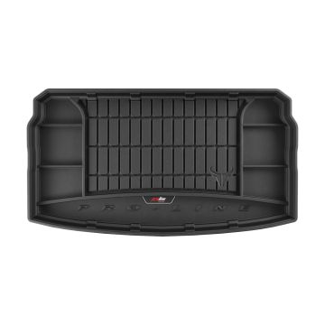 ProLine inserted logo trunk mat fitted to Volkswagen Polo VI since 2017