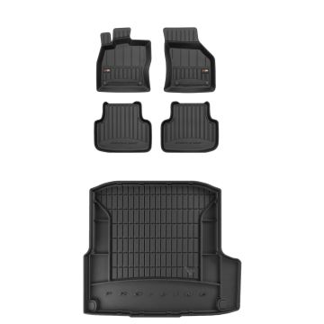 ProLine car mats and boot liner set fitted to Skoda Octavia III 2012-2020