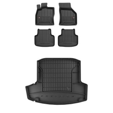 ProLine car mats and boot liner set fitted to Skoda Octavia III 2016-2020