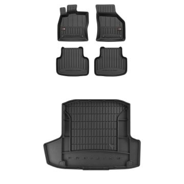 ProLine car mats and boot liner set fitted to Skoda Octavia III 2012-2020