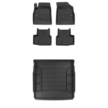 ProLine car mats and boot liner set fitted to Opel Astra K 2015-2022