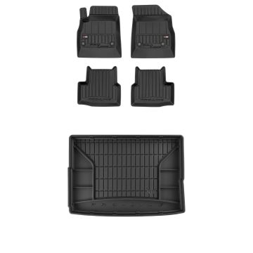 ProLine car mats and boot liner set fitted to Opel Astra K 2015-2022
