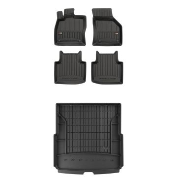 ProLine car mats and boot liner set fitted to Skoda Superb III 2015-2023