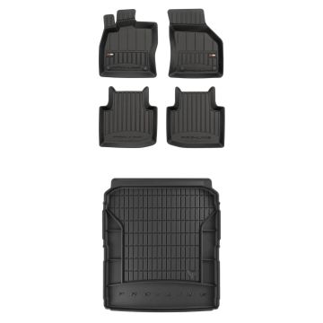 ProLine car mats and boot liner set fitted to Skoda Superb III 2015-2023