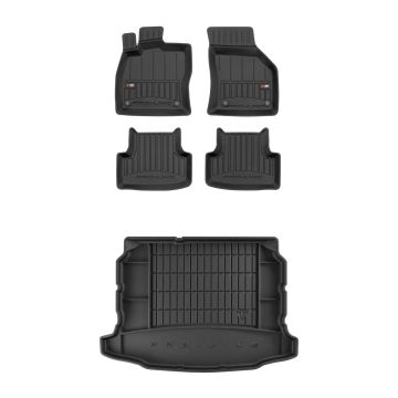 ProLine car mats and boot liner set fitted to SEAT Leon III 2012-2020