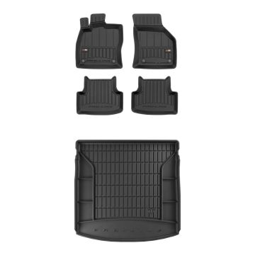 ProLine car mats and boot liner set fitted to SEAT Leon III 2012-2020