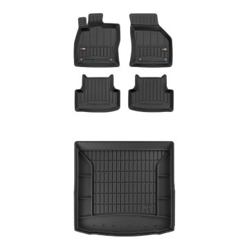 ProLine car mats and boot liner set fitted to SEAT Leon III 2012-2020