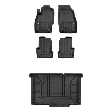 ProLine car mats and boot liner set fitted to Opel Corsa D 2006-2014