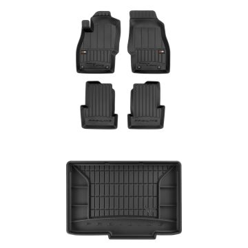 ProLine car mats and boot liner set fitted to Opel Corsa E 2014-2019