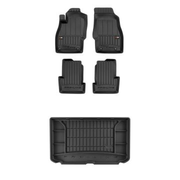 ProLine car mats and boot liner set fitted to Opel Corsa E 2014-2019