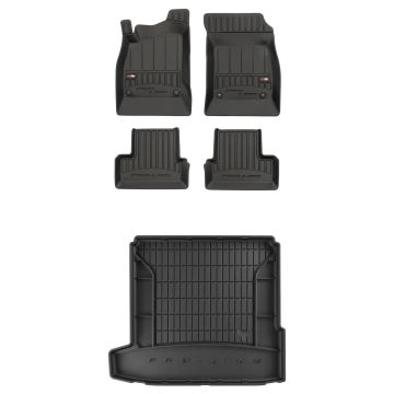 ProLine car mats and boot liner set fitted to Opel Astra J 2009-2020