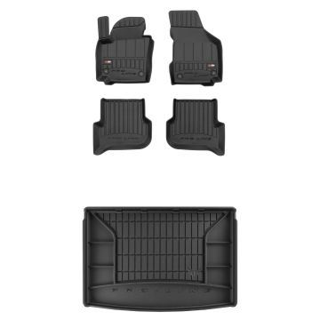 ProLine car mats and boot liner set fitted to Volkswagen Golf Plus 2005-2014