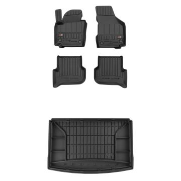 ProLine car mats and boot liner set fitted to Volkswagen Golf Plus 2005-2014