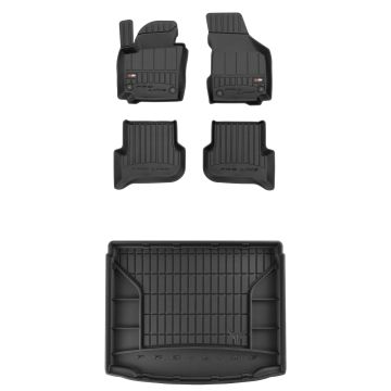 ProLine car mats and boot liner set fitted to Volkswagen Golf Plus 2005-2014