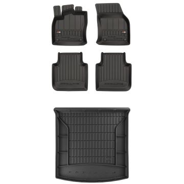 ProLine car mats and boot liner set fitted to Skoda Kodiaq 2016-2024