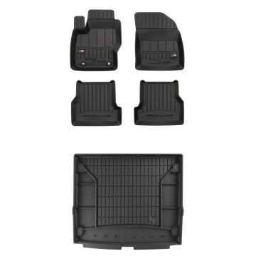 ProLine car mats and boot liner set fitted to Ford Focus II 2004-2011