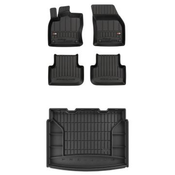ProLine car mats and boot liner set fitted to Volkswagen Tiguan II 2016-2024