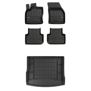 ProLine car mats and boot liner set fitted to Volkswagen Tiguan II 2016-2024