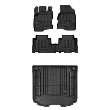 ProLine car mats and boot liner set fitted to Opel Antara 2006-2017
