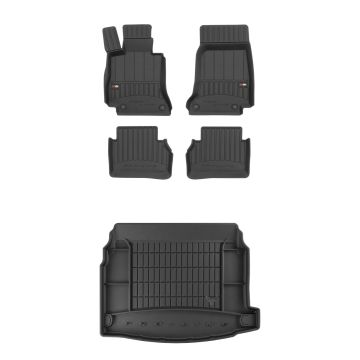 ProLine car mats and boot liner set fitted to Mercedes-Benz E-Class W213 2016-2023