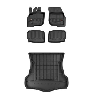 ProLine car mats and boot liner set fitted to Ford Mondeo V 2014-2022
