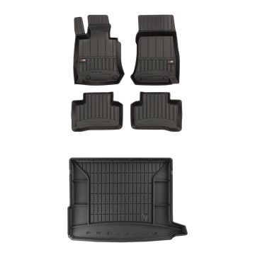 ProLine car mats and boot liner set fitted to Mercedes-Benz GLC X253 2015-2022