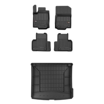 ProLine car mats and boot liner set fitted to Mercedes-Benz ML W166 2011-2015