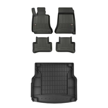 ProLine car mats and boot liner set fitted to Mercedes-Benz C-Class S204 2007-2014