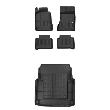 ProLine car mats and boot liner set fitted to Mercedes-Benz E-Class W211 2006-2009