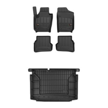ProLine car mats and boot liner set fitted to Volkswagen Polo V 2009-2017